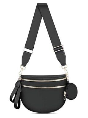 🆕 HICARRY Checkered Crossbody Bag Bum Bag for Women Checkered Purse Cross Body